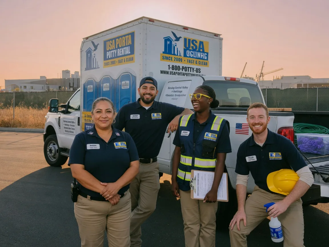 Porta Potty Rental company in O Neals, CA